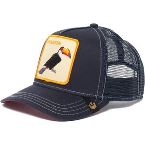 Goorin Bros Navy Toucan Patch Trucker Hat